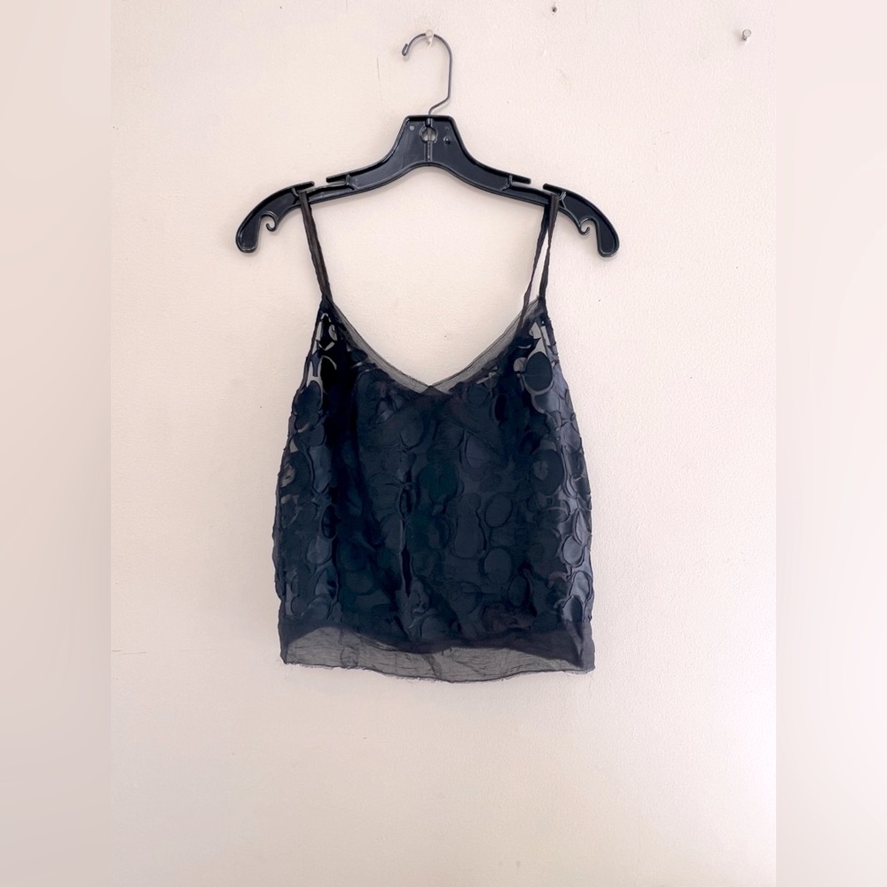 Marc Jacob’s Black Lace Camisole Top